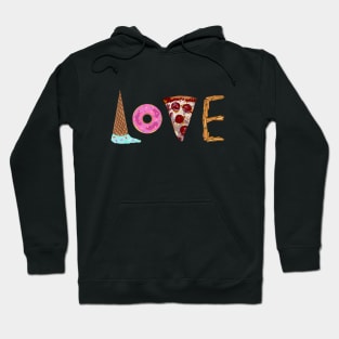 Me And Food A True Love Hoodie